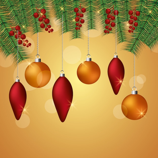 Tarjeta de feliz navidad