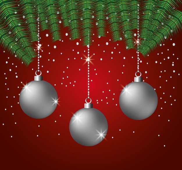 Tarjeta de feliz navidad