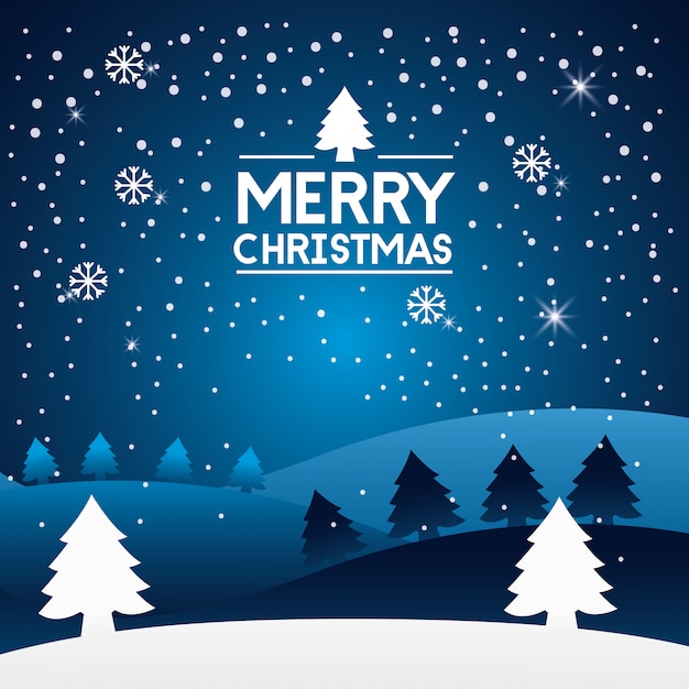 Tarjeta de feliz navidad