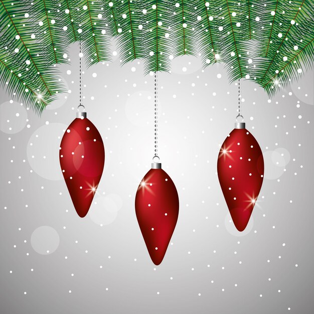 Tarjeta de feliz navidad