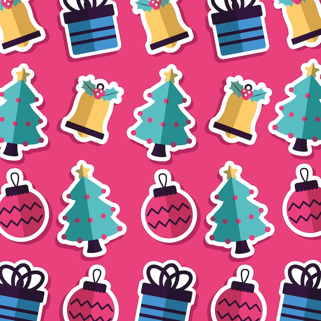 Tarjeta de feliz navidad