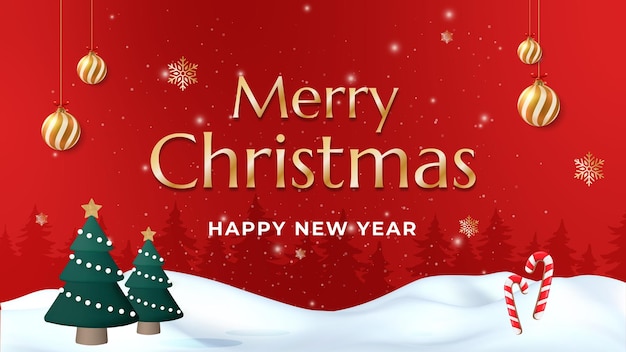 Tarjeta de feliz Navidad