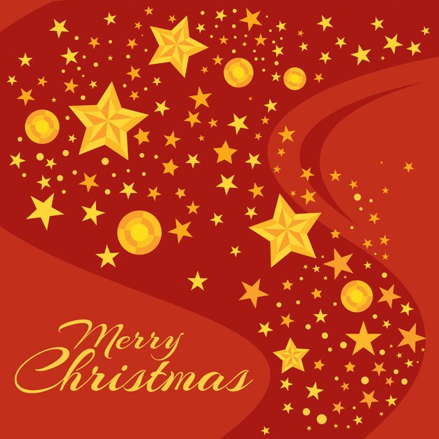 Tarjeta de feliz navidad