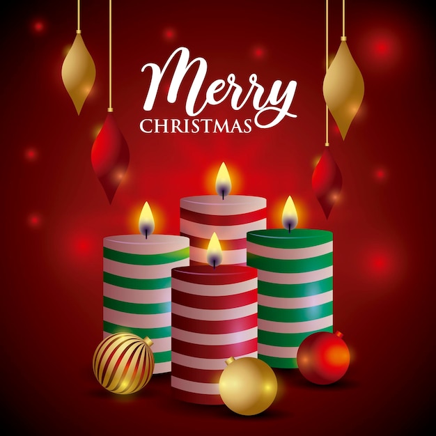 Tarjeta de feliz navidad