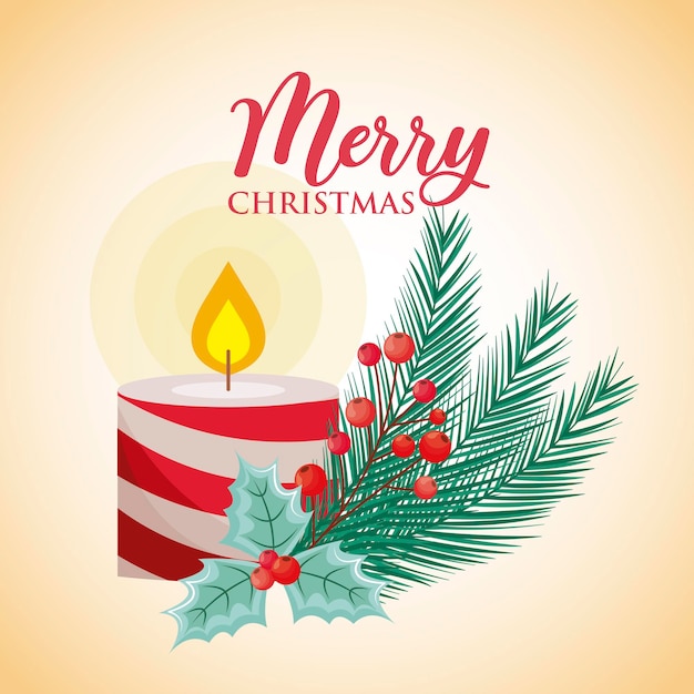 Tarjeta de feliz navidad