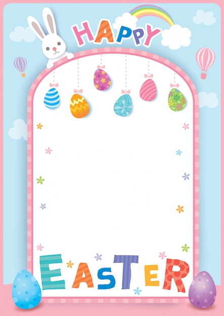 Tarjeta de Feliz Pascua
