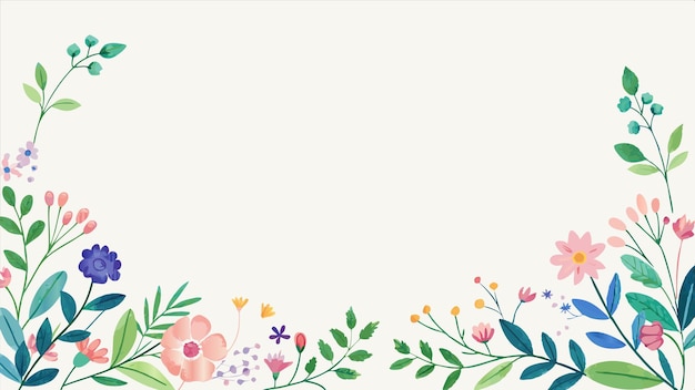 una tarjeta con flores en ella que dice quot primavera quot