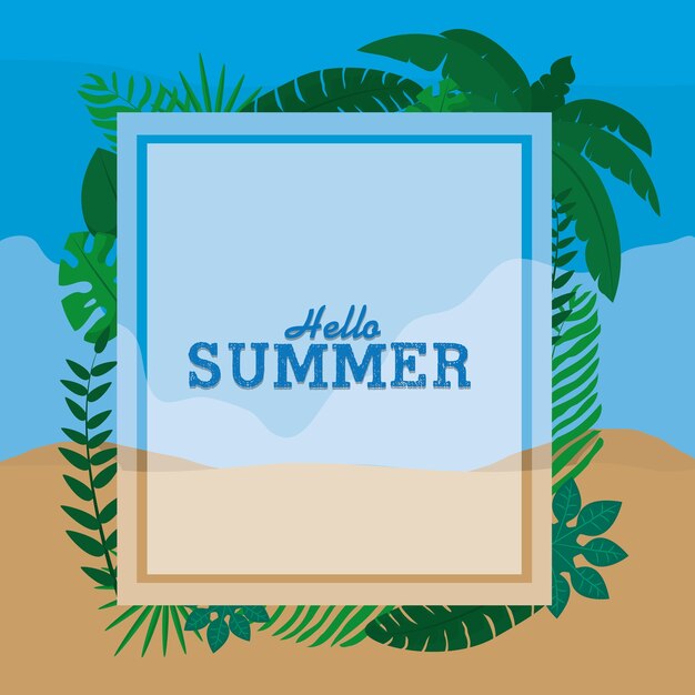 Tarjeta de hora verano