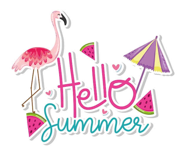 Tarjeta de hora verano