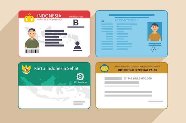 Tarjeta de identidad de Indonesia