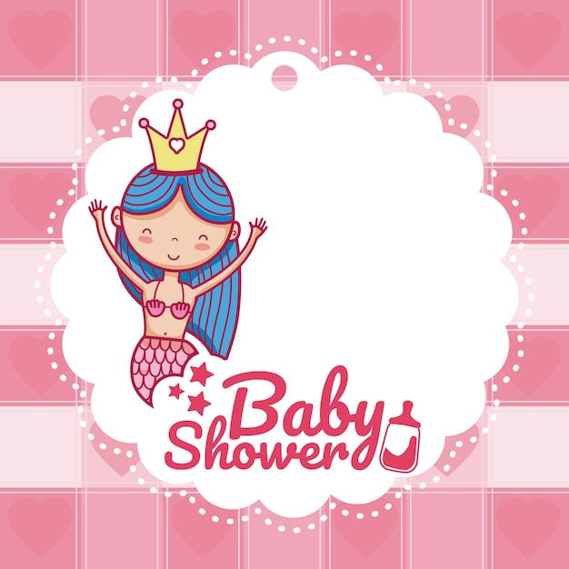 Tarjeta de invitación de baby shower