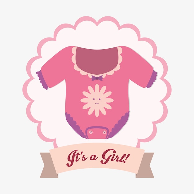 Tarjeta de invitación para baby shower