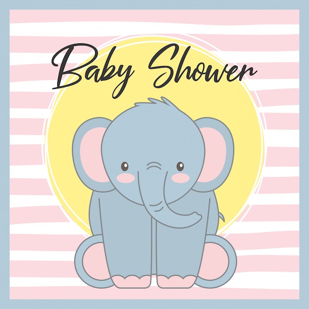 Tarjeta de invitación de baby shower