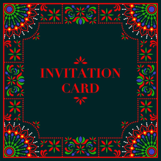 tarjeta de invitación india