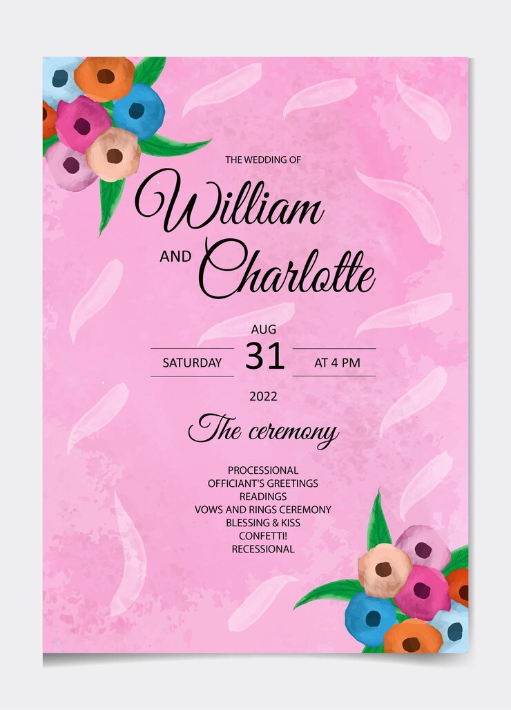 Vector tarjeta de invitación única y elegante en color agua.
