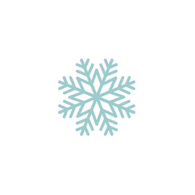 tarjeta de juego de copos de nieve azul claro