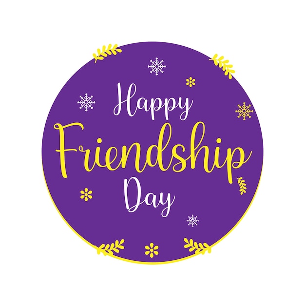 Tarjeta del mejor amigo del día de la amistad del día de la amistad feliz