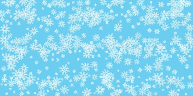 Tarjeta de Navidad sobre fondo azul Ilustración vectorial
