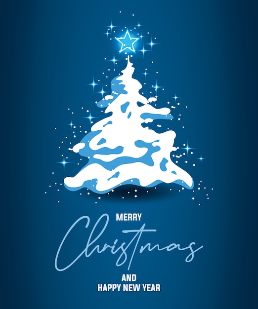 tarjeta de Navidad vectorial1