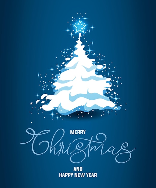 tarjeta de Navidad vectorial2