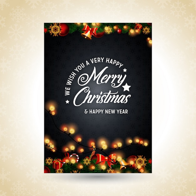 Tarjeta de navidad