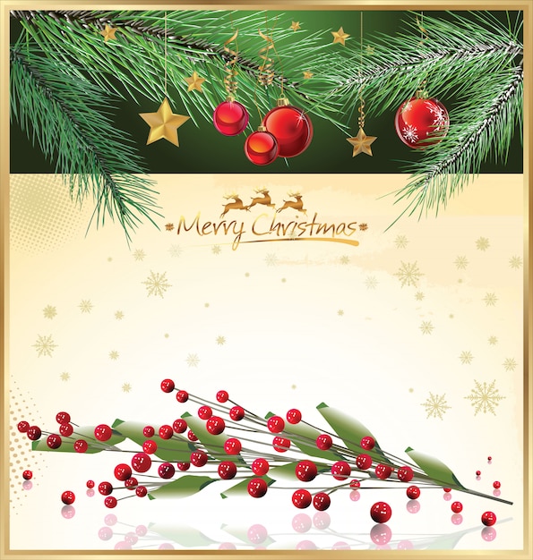 tarjeta de Navidad
