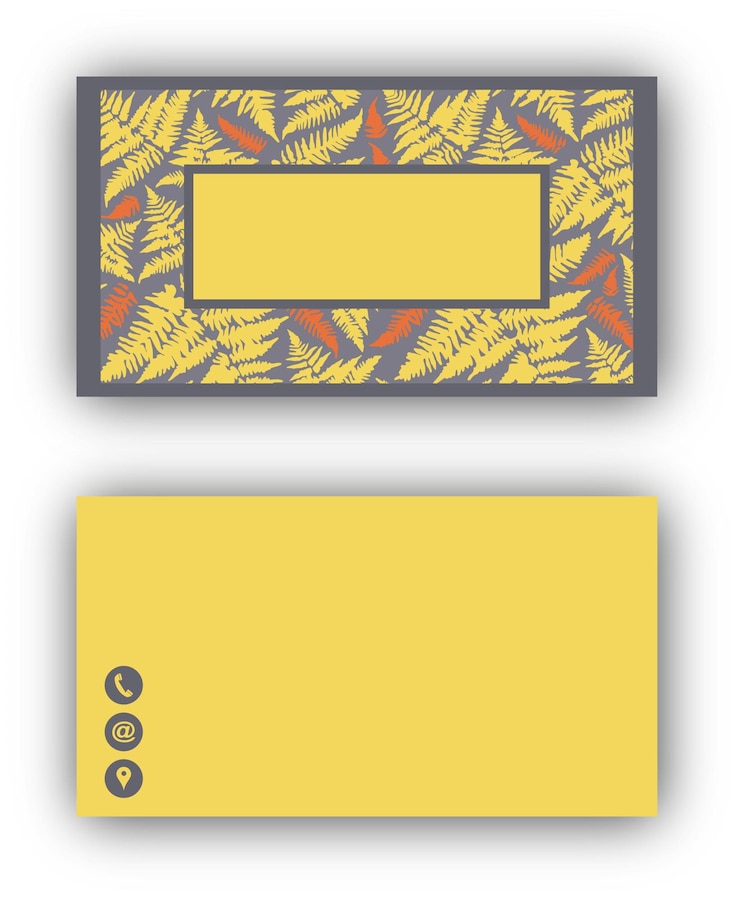 Vector tarjeta de negocios