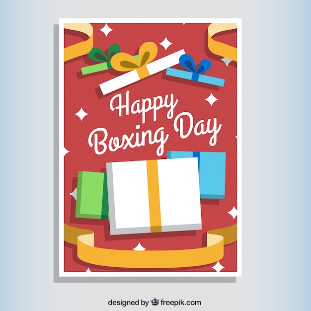 Tarjeta roja de Boxing Day