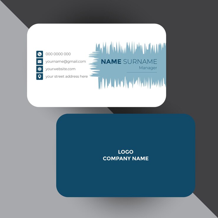 Una tarjeta de visita para una empresa llamada dj.