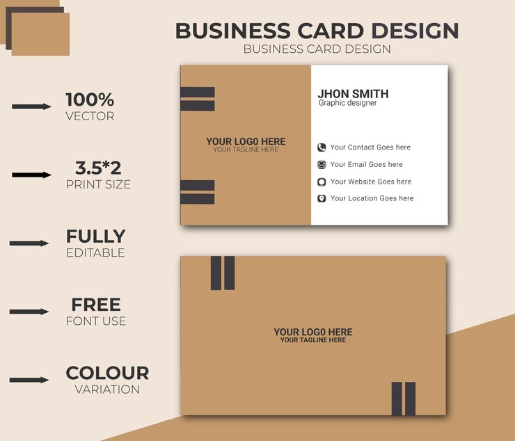 Tarjeta de visita vectorial moderna elegante tarjeta de visita azul y blanca tarjeta de visita de estilo limpio tarjeta de visita moderna