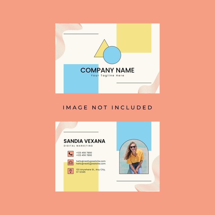 Vector tarjeta de visita