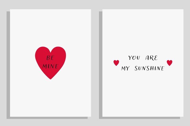 Tarjetas de felicitación del día de San Valentín