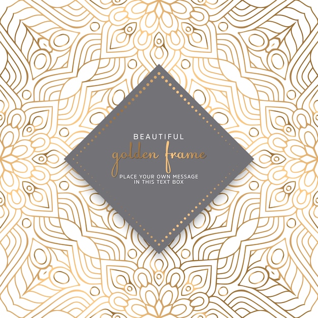 Tarjetas o invitaciones con diseño de mandala