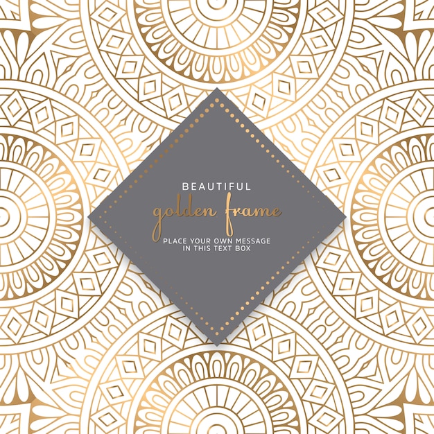 Tarjetas o invitaciones con diseño de mandala