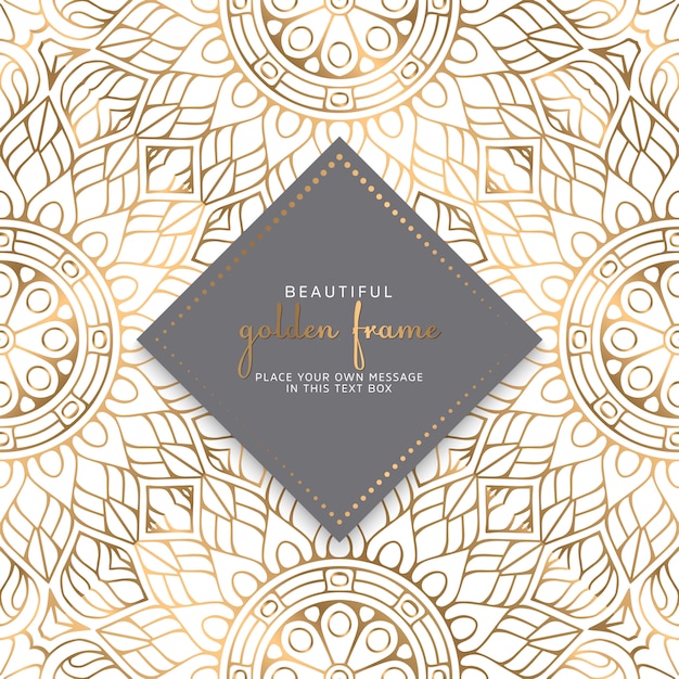 Tarjetas o invitaciones con diseño de mandala