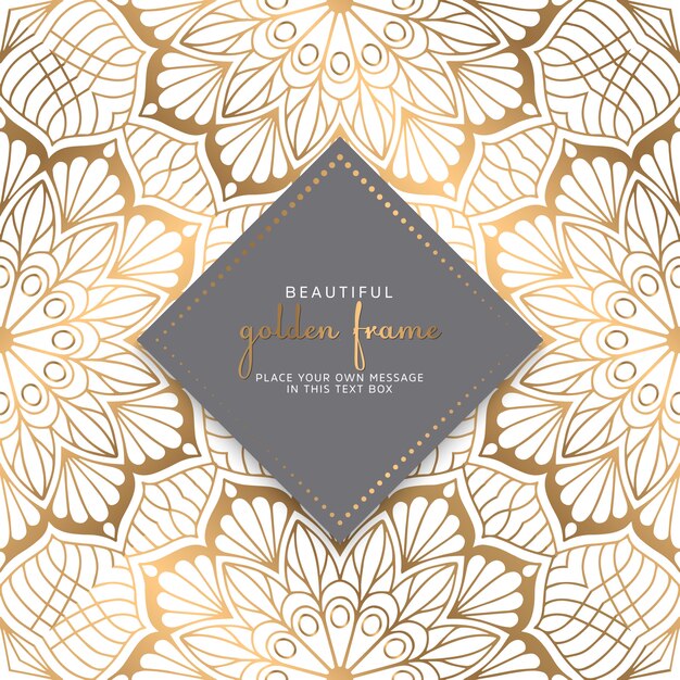 Tarjetas o invitaciones con diseño de mandala