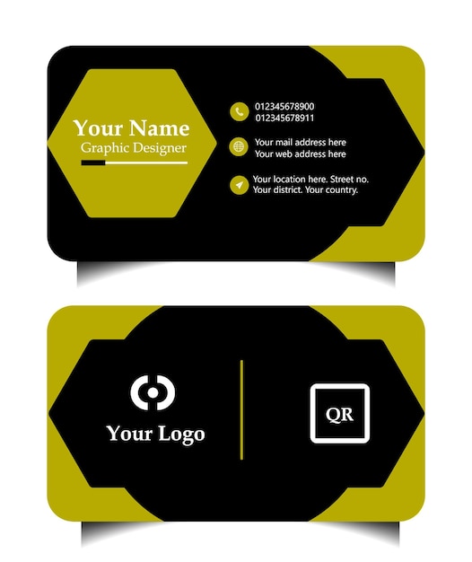 tarjetas de visita con un logotipo que dice su nombre en él
