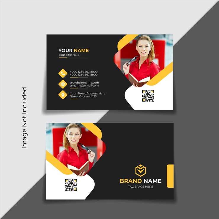 Tarjetas de Visita realizadas con creatividad y sencillez de diseño con Color Naranja.