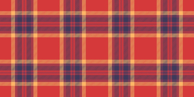 Tartan asimétrico con textura de diente de perro a cuadros de fondo sin costura Tejido vectorial textil de patrón minorista en colores rojo y rosa