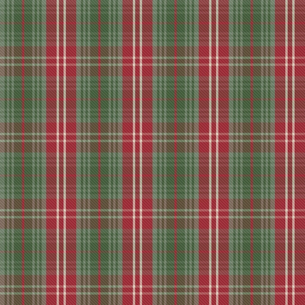 Tartan check plaid textura de patrones sin fisuras en rojo y verde