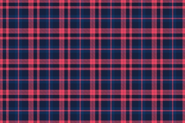 Tartan sin costuras de fondo de cuadros de textura de chequeo de tela de patrón textil