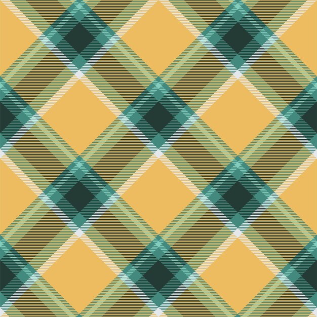 Tartan escocés patrón de cuadros sin costuras vectorial tela de fondo retro color de comprobación vintage textura geométrica cuadrada para impresión textil papel de embalaje diseño de papel tapiz de tarjeta de regalo