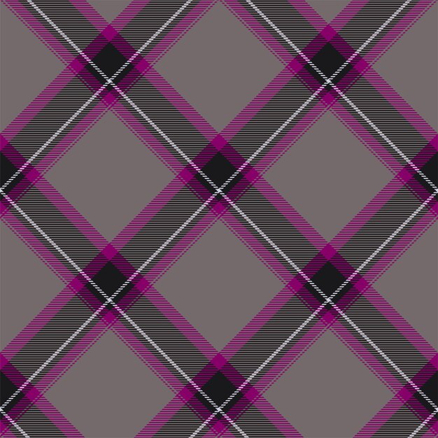 Tartan escocés patrón de cuadros sin costuras vectorial tela de fondo retro color de comprobación vintage textura geométrica cuadrada para impresión textil papel de embalaje diseño de papel tapiz de tarjeta de regalo