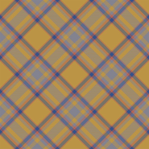 Tartan escocés patrón de cuadros sin costuras vectorial tela de fondo retro color de comprobación vintage textura geométrica cuadrada para impresión textil papel de embalaje diseño de papel tapiz de tarjeta de regalo