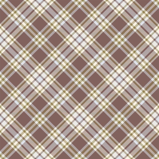 Tartan escocés patrón de cuadros sin costuras vectorial tela de fondo retro color de comprobación vintage textura geométrica cuadrada para impresión textil papel de embalaje diseño de papel tapiz de tarjeta de regalo