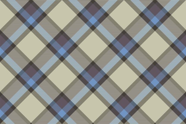 Tartan fondo a cuadros diagonal chequeo patrón sin costuras textura de tela vectorial para impresión textil papel de envoltura papel de tarjeta de regalo papel tapiz