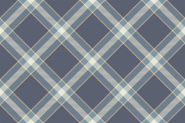 Tartan fondo a cuadros diagonal chequeo patrón sin costuras textura de tela vectorial para impresión textil papel de envoltura tarjeta de regalo papel tapiz diseño plano