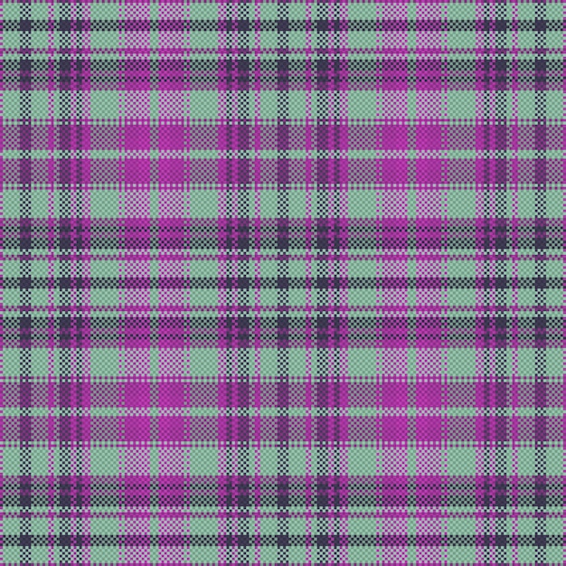 Tartan o patrón de color de invierno a cuadros. Diseño de ilustración vectorial.