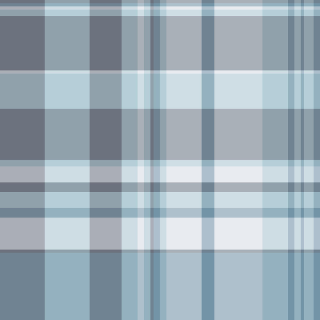 Tartán de tela de textura de cuadros textiles con un fondo transparente de patrón vectorial en colores pastel y claros