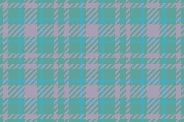 Tartán de tela de textura Vector textil sin costuras Patrón de cuadros de verificación de fondo